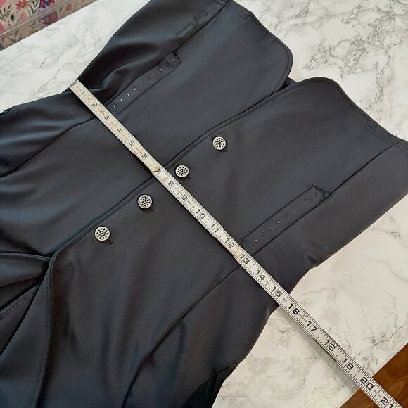 Romfh Bling Equestrian Show Coat Black w Swarovski Crystals Women's Size 10 - Picture 15 of 16